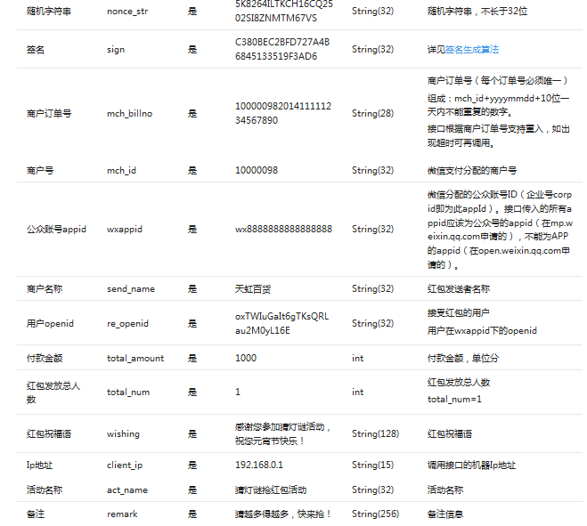 微信红包接口API实现(php版)-中国学网-中国IT